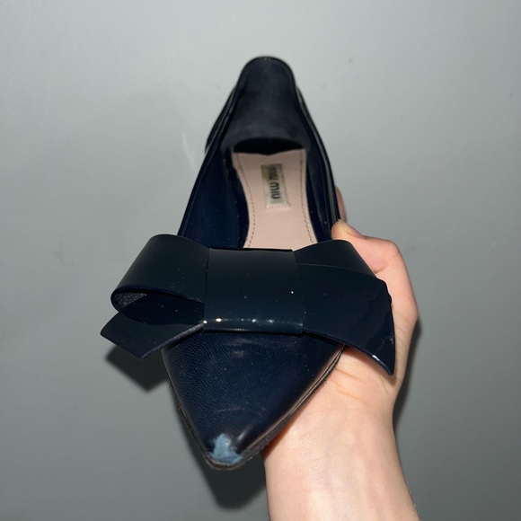 MIU MIU Bow Pump Heels Size 36 - Picture 4 of 7
